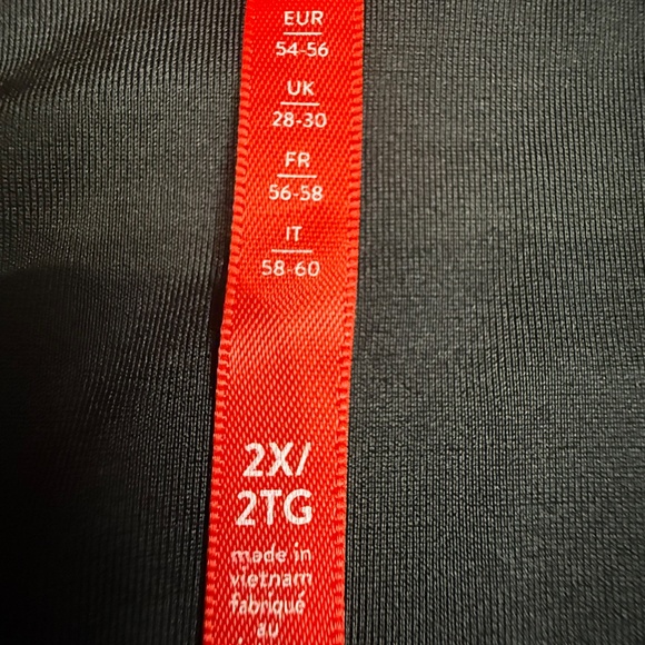 SPANX Faux Leather Leggings, High Waisted, Size 2XL, Black, Shaping - Picture 5 of 13